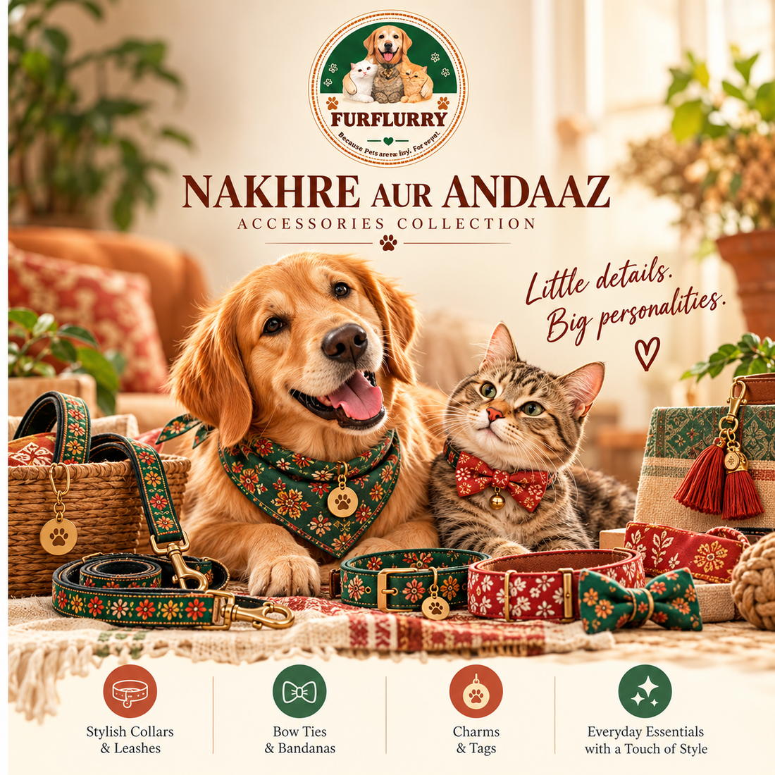 Because every pet deserves a little more joy, comfort & flair.